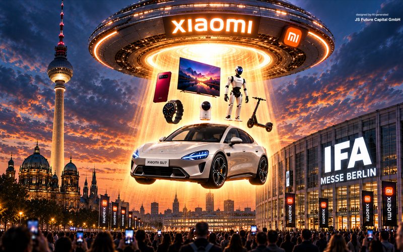 Der China-Schock ist real. Xiaomi has landed. Berlin.